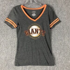 San Francisco Giants Top Women's XS Cotton Blend Short Sleeve Adults
